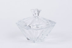 Конфетница с крышкой Crystalite Bohemia Метрополитен