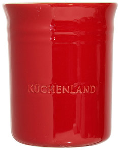 Подставка для столовых приборов Kuchenland Cakes 15 см Красный