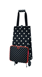 Сумка на колесиках Foldabletrolley mixed dots Reisenthel