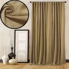 Штора Amore Mio RR 42002-08 75373 Бежевый 200x270 см