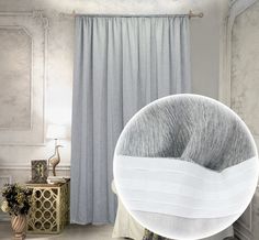 Штора Amore Mio RR SOFT-2st-11 86722 Серый 200x270 см