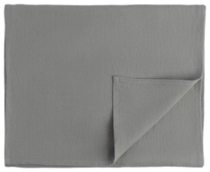 Дорожка на стол из умягченного льна серого цвета Essential 45х150 Tkano