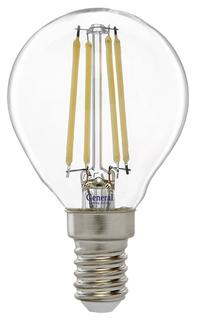 Лампочка General GLDEN-G45S-8-230-E27-4500