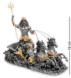 Статуэтка "Посейдон - Бог морей" Veronese