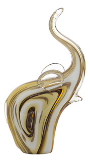 Статуэтка Слон F5935 янтарная Garda Decor