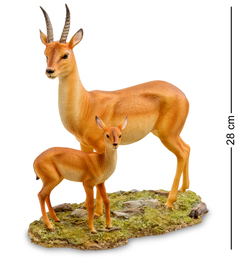 Статуэтка "Газель с детенышем" Veronese