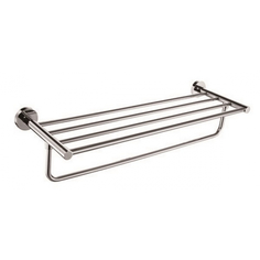 Полка для полотенец с держателем KAISER хром (латунь)