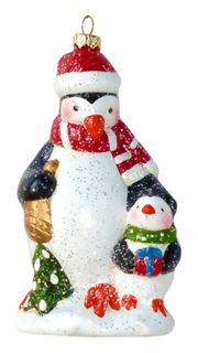 Елочная игрушка Новогодняя сказка Пингвин 13,2 см