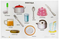 Демонстрационный Материал проф-Пресс плакат посуда