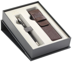 Набор подарочный Parker Sonnet - LaqBlack CT, шариковая ручка + чехол