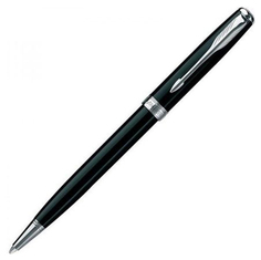 Шариковая ручка "Sonnet 2007 ST" черный лак 0,7 М Parker