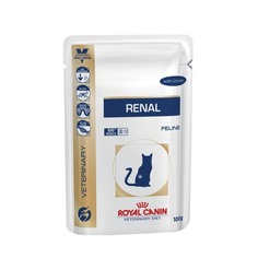 Влажный корм для кошек ROYAL CANIN Vet Diet Renal, курица, 85 г