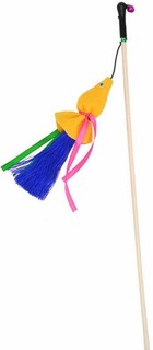 Игрушка для кошек GoSi Рыбка, желтая с пищалкой