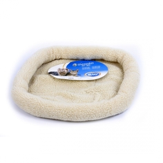 Лежак для животных Duvo+ Sheepskin, бежевый, 60х50х8 см