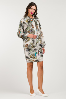 Платье женское Blugirl 22387 BLUGIRL FW17 серое 42 IT