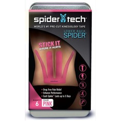 Тейп Everlast для нижней части спины 6 шт. розовый