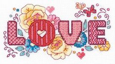 Набор для вышивания РИОЛИС Love, арт.309301