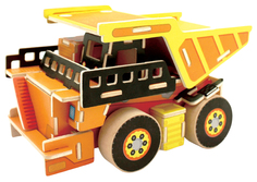 3D Пазлы Серия "Дорожно-строительная техника" Самосвал RT-003, 17,1x9,8x10,3 см от Rezark