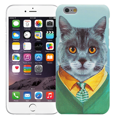 Чехол KAWAI для iPhone 6/6s Кот в костюме