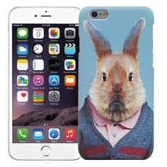 Чехол KAWAI для iPhone 6/6s Кролик в костюме