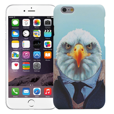 Чехол KAWAI для iPhone 6/6s Орел в костюме