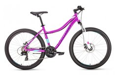 Велосипед Forward Quadro 27,5 2.0 Disc 2019 17" фиолетовый