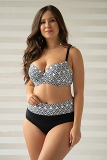 Купальник раздельный женский Laete 192104 черный 54D