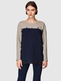 Блуза женская Helmidge 7588 синяя 24 UK