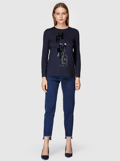 Блуза женская Helmidge 7931 синяя 26 UK