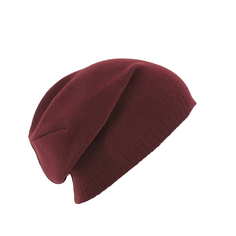 Шапка Kawaii Factory Бини, бордо, One Size