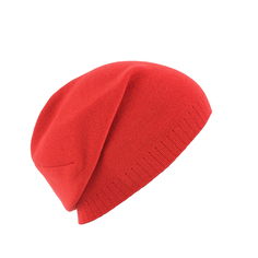 Шапка Kawaii Factory Бини, красная, One Size