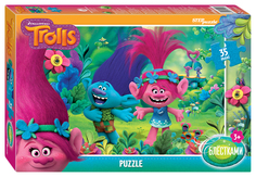 Пазл Step Puzzle Trolls Глиттер 91232 35 деталей
