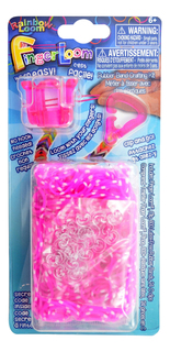 Набор для плетения браслетов Rainbow Loom из резинок Фингер Лум розовый R0039B