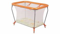 Манеж Polini kids Basic Джунгли, оранжевый