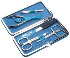 Маникюрный набор Dewal 5 предметов Морская волна