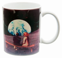 Керамическая кружка 3Dollara "Влюбленные на луне". Арт.MUG0419