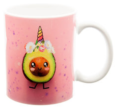 Керамическая кружка 3Dollara "Авокадо-единорог". Арт.MUG0402