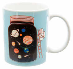 Керамическая кружка 3Dollara "Космонавт готовится к полету в космос". Арт.MUG0448