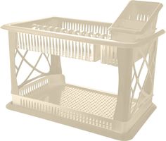 Сушилка для посуды Plastic Centre ПЦ 1558М Коричневый