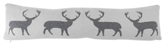 Подушка-валик с орнаментом Deer, 20х80 см Enjoyme
