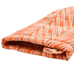 Варежка-прихватка из хлопка с графичным принтом Колосья Russian North 31х15 Tkano