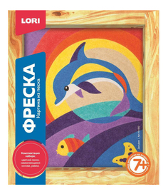 Песочная картина LORI Дельфин