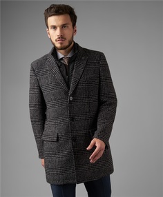 Пальто мужское HENDERSON CT-0078 серое 54 RU