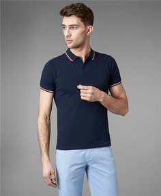 Рубашка мужская HENDERSON HPS-0235-1 синяя 2XL