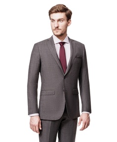 Пиджак мужской HENDERSON JT1-0115-SS серый 50 RU