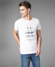 Футболка мужская HENDERSON HTS-0248 белая 2XL