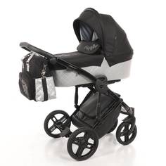 Коляска Nuovita Diamante 2 в 1 серебряный