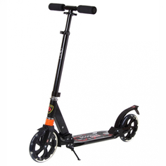 Самокат детский Scooter Urban Scooter City Sport с двумя амортизаторами 200мм черный