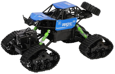 Радиоуправляемая машина Наша игрушка Вездеход Амфибия, 4WD, синяя Пламенный мотор