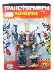 Игровой набор Трансформеры Робот Драйвер G017-H21055 5 В 1 Joy Toy